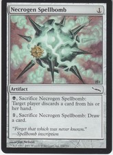 4X NECROGEN SPELLBOMB ARTIFACT MIRRODIN MTG MAGIC NM X4 (yourdeckbuilder)