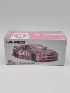 2024 Mini-GT Kaido House Nissan Skyline GT-R GTR (R34) Racing Factory V1 KHMG128 - Picture 1 of 4