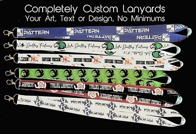 Crea tu cordón personalizado para negocios, escuela, eventos - Compra más, ahorra lotes Foto 1 de 2