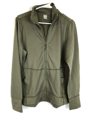 Mountain Hardwear Womens Norse Peak Full Zip Light Army Green Large - Image 1 of 3