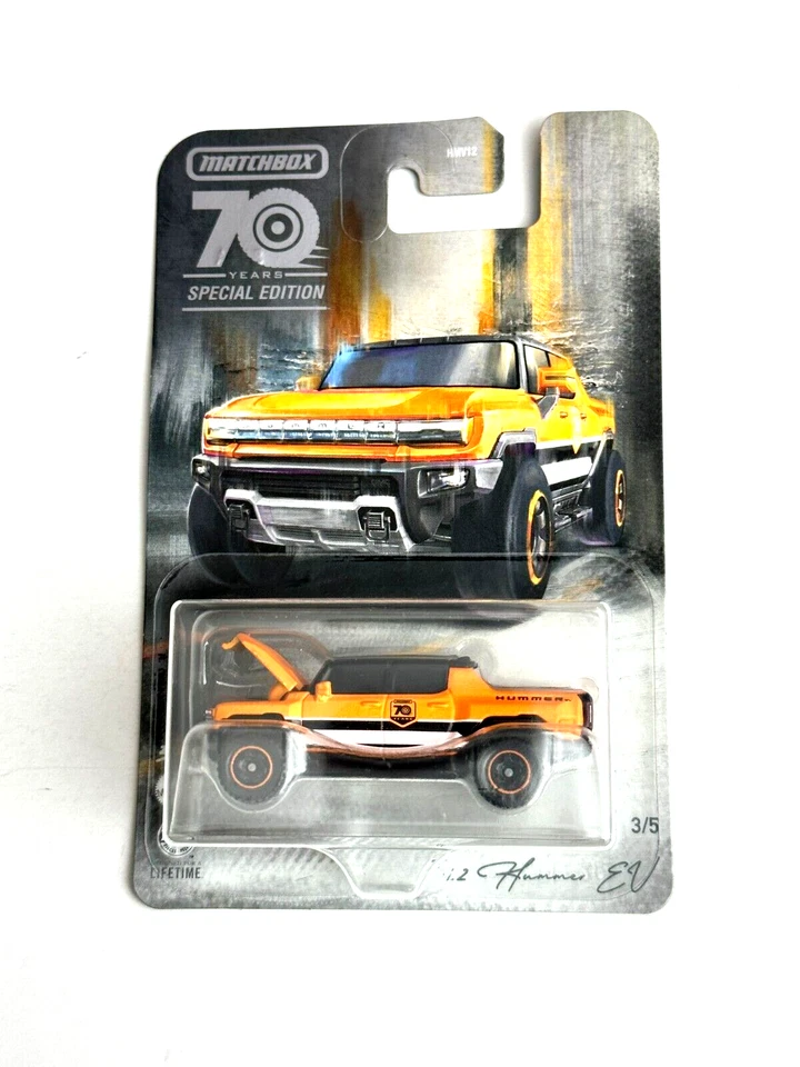 2022 Matchbox Mazda MX Orange 70 Years Special Edition Moving Parts