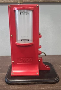 Zippo Oil Station Fuel Dispenser Red Diecast USED - Picture 1 of 2