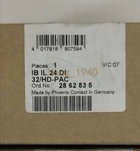 Ein neues Phoenix Contact 2862835 IB IL 24 DI 32/HD-PAC Digitalmodul - Bild 1 von 1