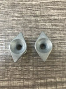 6  new 1980's  Gibson Posi-lock lok Guitar Strap Buttons From Kalamazoo factory - Picture 1 of 5