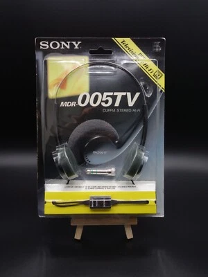 CUFFIE SONY MDR-005 Vintage - Made In Japan - NUOVE - WALKMAN - SIGILLATE - Immagine 1 di 4