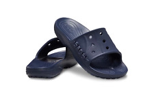 Crocs Unisex Size M7/W9 Baya II Slides Sandals Slipper Navy 208215-410