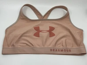 Under Armour Plus Size 3X Medium Support Crossback Pink Sports Bra - Picture 1 of 4