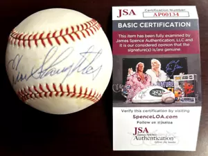Enos Slaughter JSA Authenticated Autographed Ball CM 674 - Picture 1 of 4