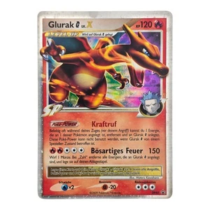 Charizard Glurak G Lv. X Promo DP45 German Pokemon Card LP/NM VGC 2009 Promo - Picture 1 of 5