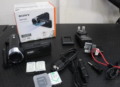 Sony Hdr Pj410 Camcorder With Projector- And Accessories - Image 1 of 4
