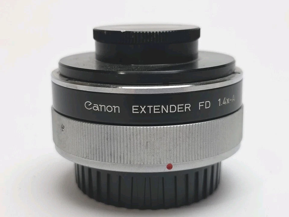 Teleconvertidor de lente Canon Extender FD 1,4x-A cámara de colección fotografía Japón Foto 1 de 4