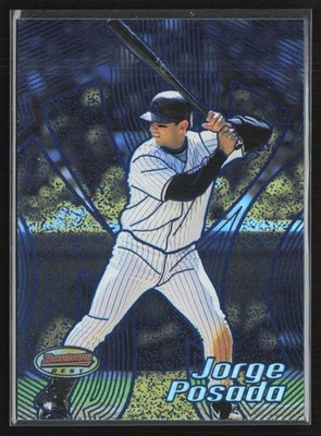 Хорхе Посада 2002 Bowman's Best Blue /300 #20 New York Yankees - Изображение 1 из 3