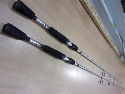 2 ABU GARCIA VENGEANCE SPINNING RODS  6 foot 6 inch Medium power - Image 1 of 4