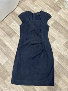 lk bennett Black Ribbon Navy Blue Workwear Etuikleid Gr. 14 EUR 42 - Bild 1 von 11