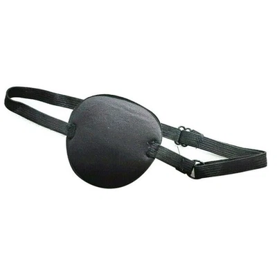 Soft Fiber / Foam Unisex Eye Patch Mask Props Medical Concave Padded Eyeshades - Image 1 of 4