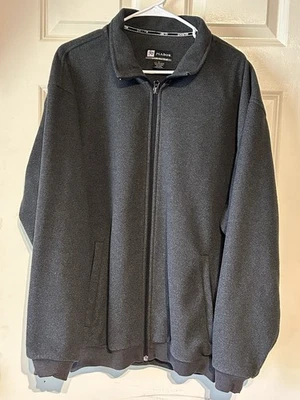 JoS. A. Chaqueta de golf Bank para hombre grande gris polar Leadbetter cortavientos con cremallera completa Foto 1 de 4