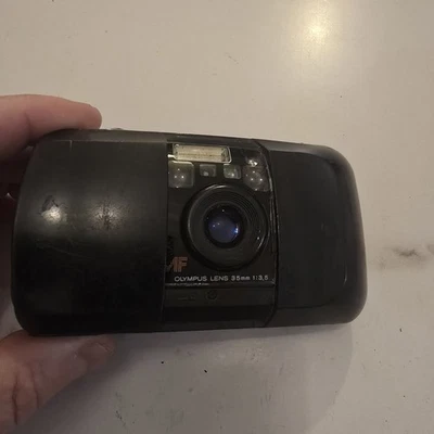 Olympus Mju 1 Mju i 35mm Compact point and shoot Film Camera Sold for parts - Image 1 of 4