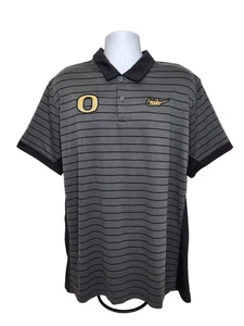 Oregon DUCKS Football TEAM ISSUED Nike Shoe Duck COLLAR SHIRT     Men's  XL - Picture 1 of 3