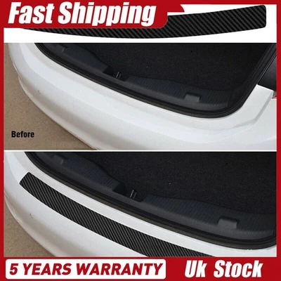 1PCS Car Boot Rear Bumper Body Sill Guard Protector Plate Trim Strip Cover NEW - image 1 of 4