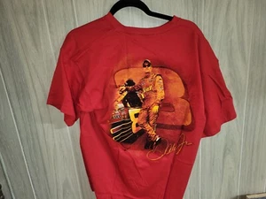 2007 Dale Earnhardt JR Nascar T-Shirt L Budweiser Red Chase Authentics - Bild 1 von 6