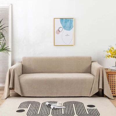 L XL Sofa Couch Cover Water Repellent Slipcover Protect from Pet Dog Cat Scratch - Image 1 of 4