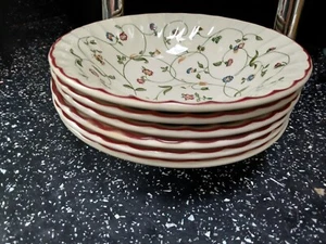STAFFORDSHIRE OAKWOOD CEREAL BOWLS X 6 - Picture 1 of 2