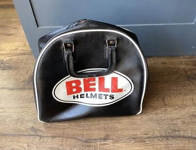 SOMENTE BOLSA VAZIA Capacete Vintage Bell 500 TX RT MAGNUM Motocicleta Dirtbike - Imagem 1 de 4