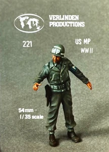 VERLINDEN 221 - US MP WWII - 1/35 RESIN KIT - Picture 1 of 2