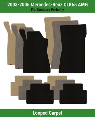 Alfombrillas delanteras y traseras Lloyd Classic Loop para Mercedes-Benz CLK55 AMG '03-05  Foto 1 de 4