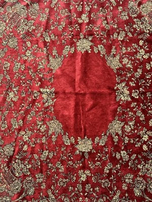 挂毯毯毯带条纹摩洛哥风格地毯壁挂 50 X 60 — 第 1/4 张图片