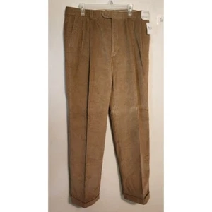Joseph & Feiss Men's Corduroy Tan Pants Size 38 NWT - Picture 1 of 10