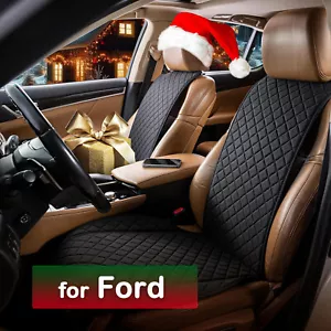 Linen Car Seat Cover for Ford Non-Slip Soft Breathable Front Seat Pad Protector - Picture 1 of 8