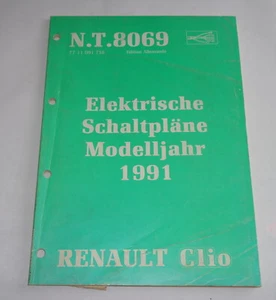 Workshop Manual/Electric Schematics Renault Clio Model Year 1991 - Picture 1 of 2