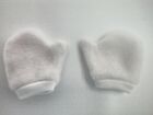 Białe polarowe rękawiczki z jednym palcem 18" Ubrania dla lalek Pasują do amerykańskiej dziewczyny