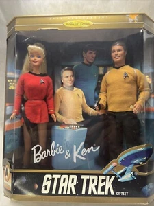 Original Star Trek Barbie und Ken Collector Edition Geschenkset 1996 30th Anniv - Bild 1 von 7