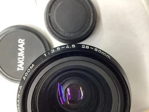 TAKUMAR-A 1:3.5~4.5 28~80mm Lens, With Pentax K Mount - Picture 1 of 4