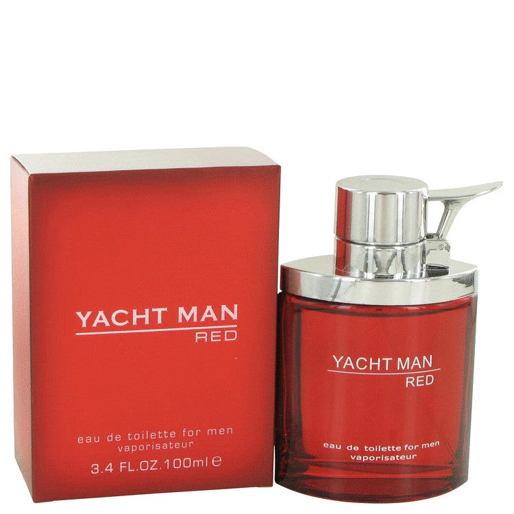 Yacht Man Red by Myrurgia Eau De Toilette Spray 3.4 oz for Men - image 1 of 1