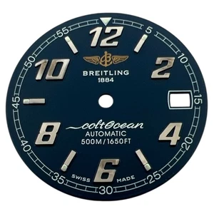 Genuine Breitling Colt Ocean 38mm Arabic Dial Blue A17050 - Picture 1 of 4