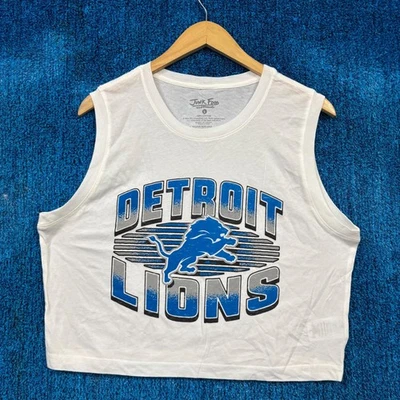 Camiseta sin mangas recortada del equipo de fútbol americano de la NFL Detroit Lions Rivalry L Foto 1 de 4