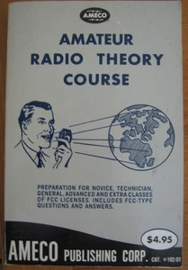 Amateur Radio Theory Corse (AMECO) 1974(1989 reprint) paperback book - Picture 1 of 1