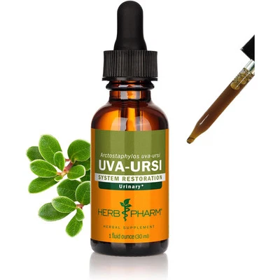 Herb Pharm, extracto de Uva Ursi para apoyo del sistema urinario, 1 onza Foto 1 de 3