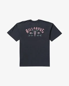 BILLABONG - Mens Occy Raging Bull OG T-Shirt - Washed Black - Short Sleeve Tee - Picture 1 of 4