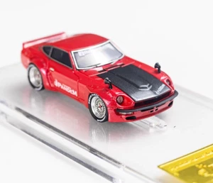 ZD IG 1:64 Red JDM Fairlady Z S30 Pandem Sports Model Diecast Resin Car BN - Picture 1 of 6