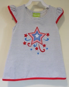 NWT Classic Whimsy Appliqued Patriotic Dress Girl's Size 5 - Picture 1 of 1