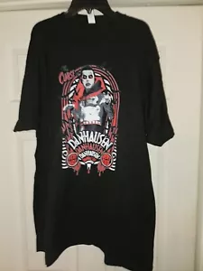 NEW DANHAUSEN T SHIRT CURSE VERY NICE VERY EVIL AEW WWE WRESTLING TEE XL - Picture 1 of 2