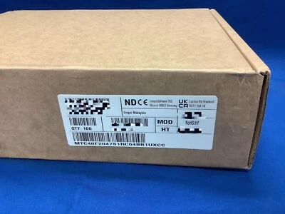 NEW MTC40F2047S1RC64BB1 MICRON 128GB (1X128GB) 2RX4 PC5-6400B RDIMM MEMORY - Image 1 of 4