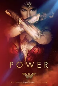 Wonder Woman 2017 DC Comics doppelseitiges Original Filmposter 27" x 40" - Bild 1 von 4