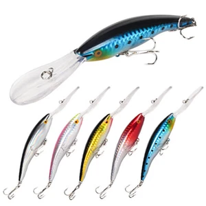 Deep Tail Dancer 15.8cm Wobbler Tiefläufer Schleppen Trolling - Picture 1 of 18
