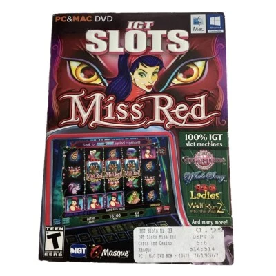 IGT Slot Machine Casino Games For PC & MAC DVD Video Game Windows Compatible - Image 1 of 4