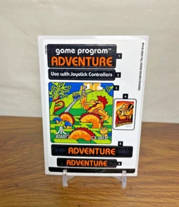 Lego Icons 10306 Atari 2600 - Sticker Sheet #1 Adventure - Picture 1 of 1